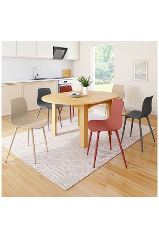 6 chaises Nala - 44 x 79 x 48 cm