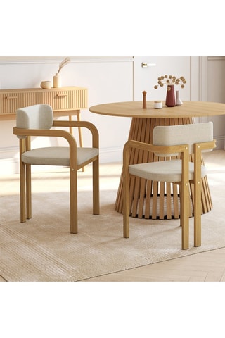 2 chaises Elsa - 46 x 74 x 48 cm