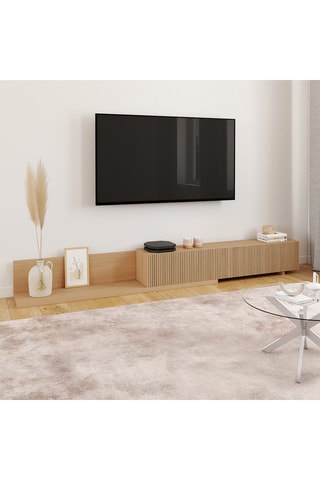 Meuble TV extensible Movena - 215/360 x 54 x 30 cm