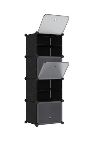 Meuble à chaussures cube - 43 x 122 x 32 cm