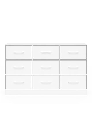 Commode 9 tiroirs Uma - 113 x 30 x 70 cm