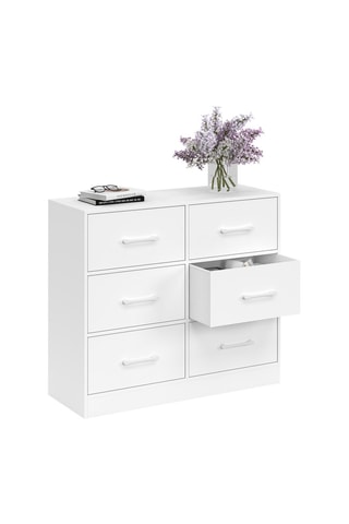 Commode 6 tiroirs Uma - 80 x 70 x 30 cm