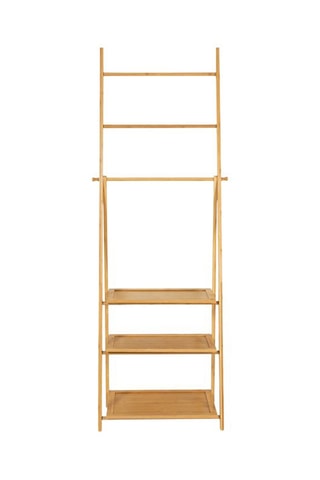 Etagère porte-serviette Maya - Structure en bambou - 53 x 31 x 152 cm