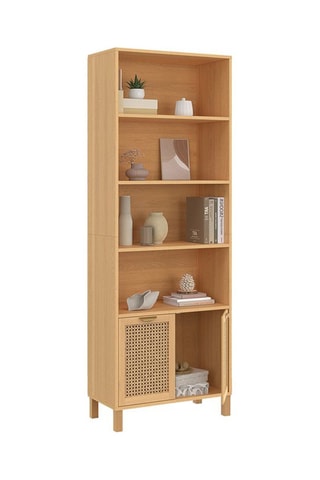 Bibliothèque 2 portes Eve - 60 x 170 x 30 cm