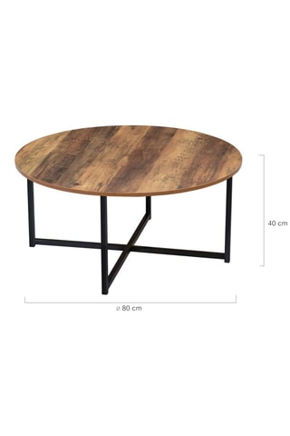 Table basse Elize - 80 x 80 x 40 cm