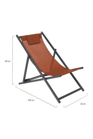 2 chiliennes - 102 x 82 x 61 cm