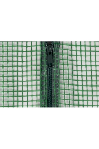 Serre tunnel de jardin bâche renforcée 130 gr/m² - gamme toutes saisons - 12m²