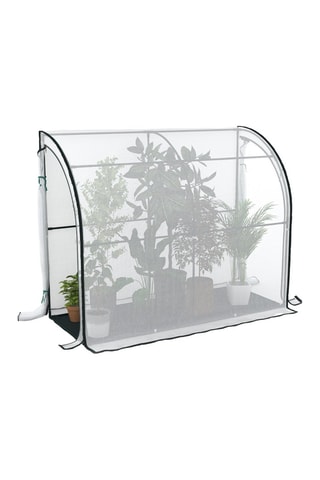 Serre d'hivernale murale à adosser - 200 x 80 x 160 cm