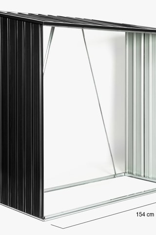 Abri bûches - 16,3 x 15,4 x 8,3 m