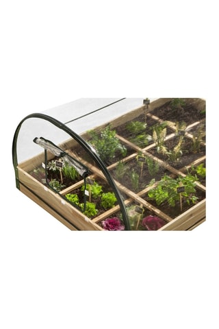 Serre de potager en bois - 0,9 m²