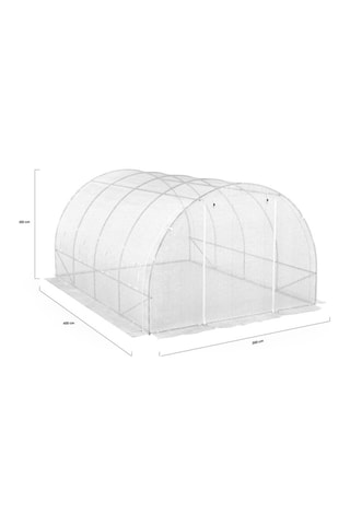 Serre tunnel de jardin - 12 m²