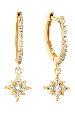 Boucles d'oreilles - Argent plaqué or jaune