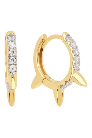 Créoles - Argent plaqué or jaune