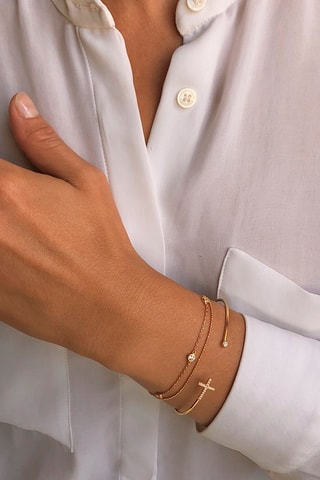 Bracelet Argent plaqué or jaune