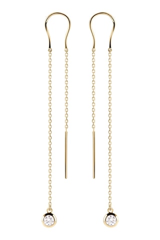 Boucles d'oreilles - Argent plaqué or jaune