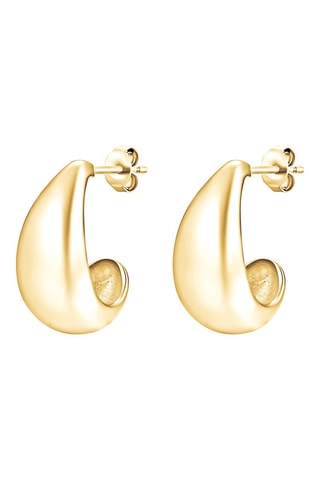 Boucles d'oreilles - Argent plaqué or jaune