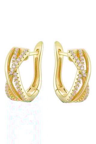 Créoles - Argent plaqué or jaune