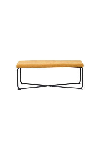 Banc Cozy 110 x 40,5 x 42 cm - Bronze