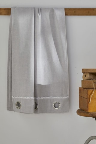 Rideau Constance - Gris  - 140 x 240 cm