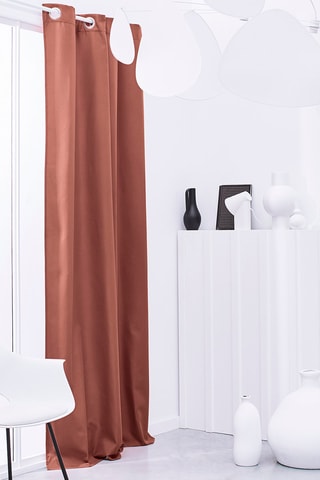 Rideau isolant - Terracotta - 140 x 240 cm