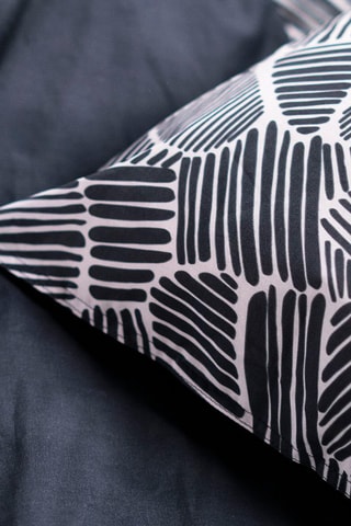 Parure de couette en coton Sunshine - Gris