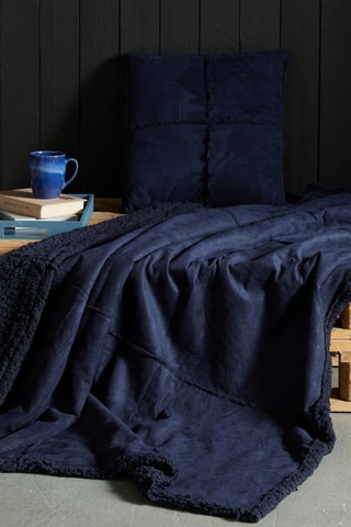 Coussin et plaid Hors Piste - 125 x 150 cm / 45 x 45 cm