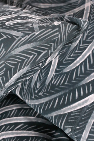 Parure de couette en coton Sunshine - Anthracite et gris