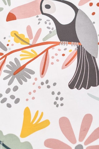 Parure de couette en coton 57 fils/cm² Happy - Multicolore