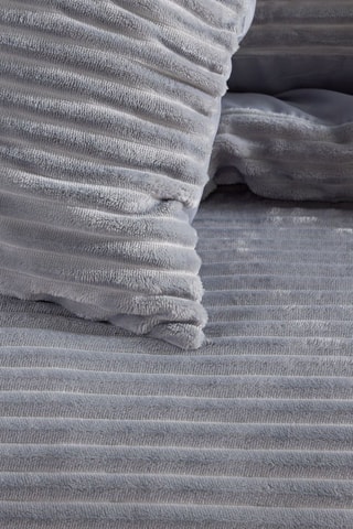 Parure de couette Bien au chaud - Gris