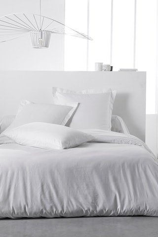 Drap plat en coton  Today Essential - Craie