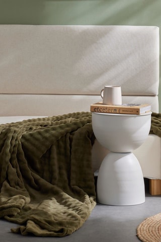 Plaid Matcha - Vert foncé - 130 x 180 cm