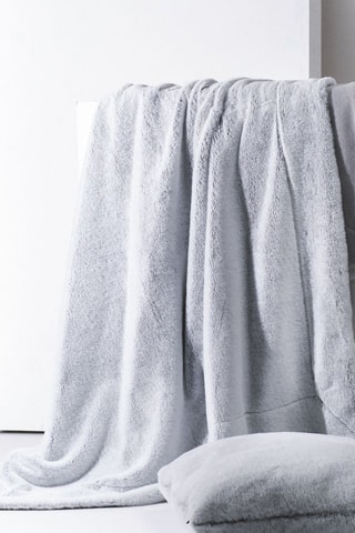 Plaid et coussin Winter spirit Gris