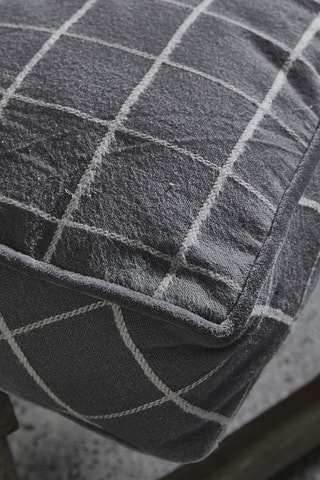 Coussin de sol Montagne - Gris - 40 x 40 cm