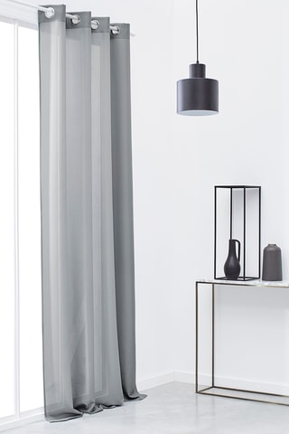 Rideau - Gris clair - 140 x 240 cm
