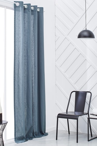 Rideau - Bleu-gris - 140 x 240 cm
