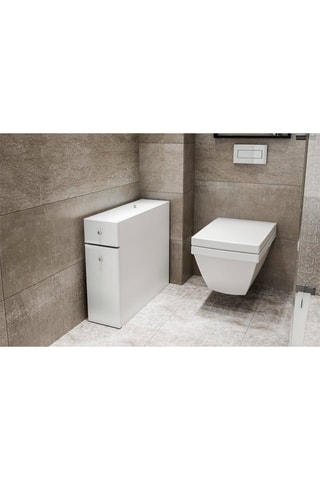 Meuble de rangement 2 tiroirs - 19 x 55 x 60 cm