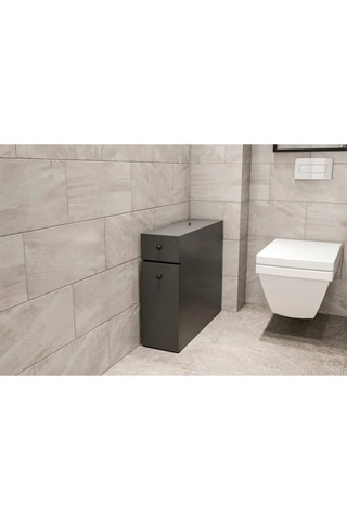 Meuble de rangement 2 tiroirs - 19 x 55 x 60 cm