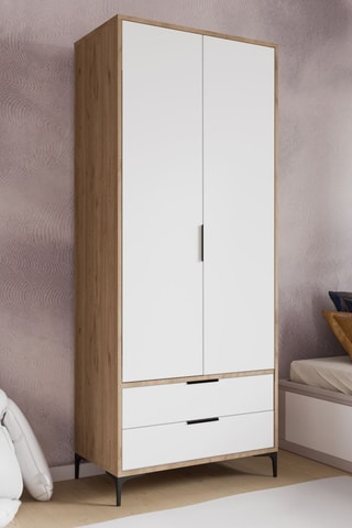 Armoire 2 portes - 80 x 192 x 45 cm