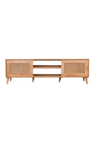 Meuble TV 2 abattants - 180 x 55 x 41 cm