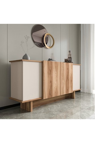 Buffet 4 portes Diana - 180 x 81 x 40 cm