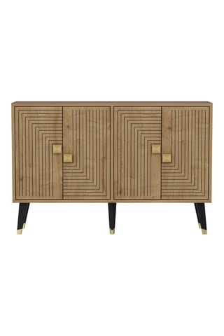 Console 4 portes Ahart  - 120 x 80 x 30 cm