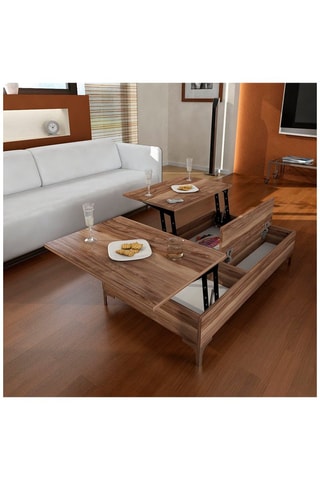 Table basse - 69,2 x 28 x 121 cm