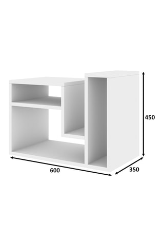 Table d'appoint Abies - 60 x 45 x 35 cm