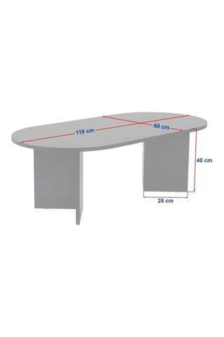 Table basse - 119 x 40 x 60 cm