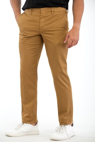Broek Slim Fit - Beige - Incotex