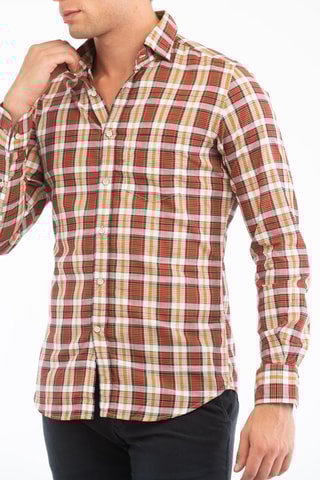 Chemise slim - Rouge - Glanshirt