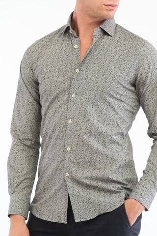 Chemise slim - Gris - Glanshirt