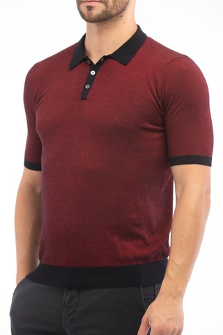 Polo slim - Bordeaux - Zanone