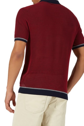 Polo slim - Bordeaux - Zanone