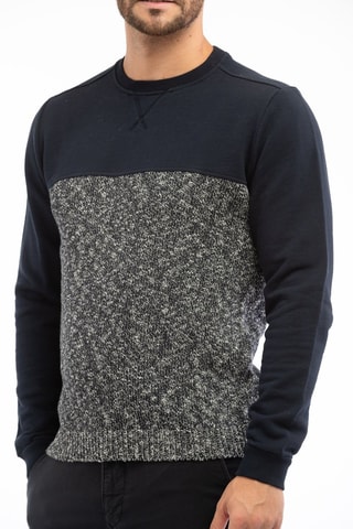 Pull slim - Bleu marine